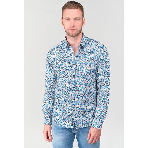 Hemd met bloemenprint heren top