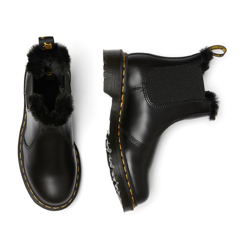 2976 leonore chelsea boots in leather black Dr. Martens La Redoute