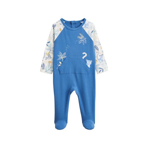 Pyjama bebe gamboa bleu Petit Beguin La Redoute