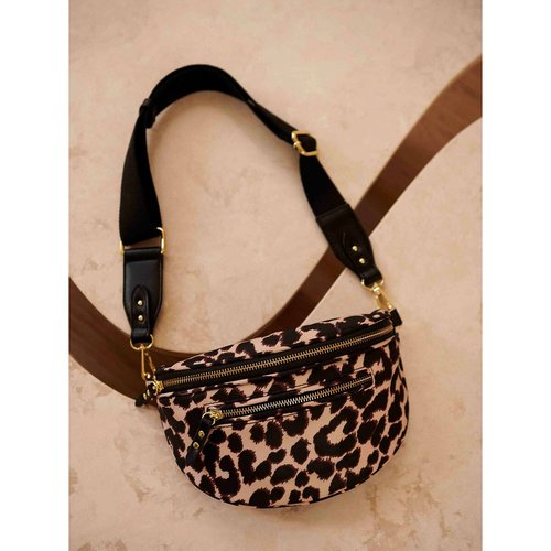 Sac banane imprime sana leopard Petite Mendigote La Redoute