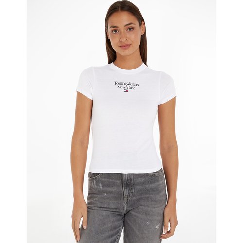 White tommy jeans tshirt on sale
