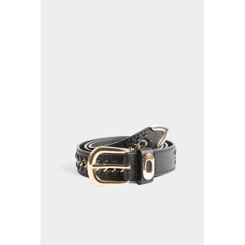 Ceinture details chaines noir Morgan La Redoute