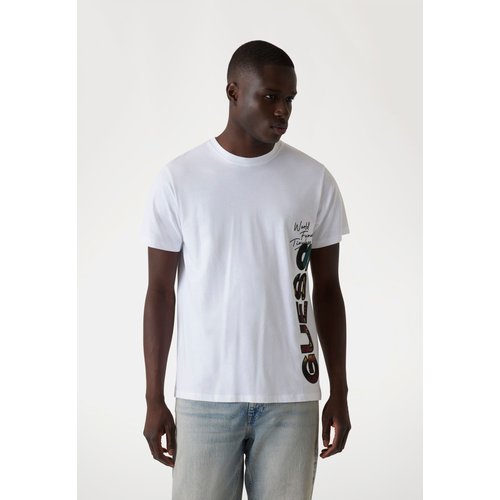 Tee shirt guess blanc outlet