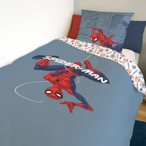 Spider man bed cover top
