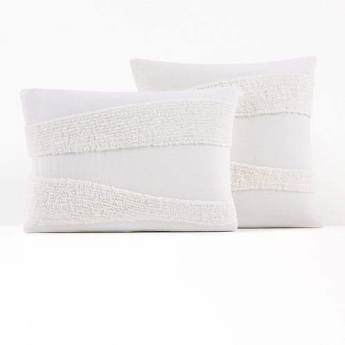 Off white textured throw pillows clearance