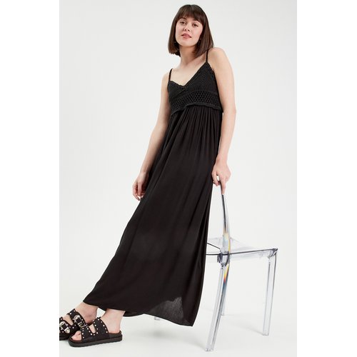 Robe cache cache noir cheap