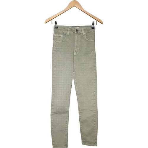 Pantalon vert stradivarius on sale