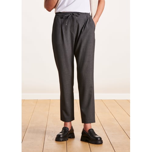 Pantalon Carotte Gris Marithé François Girbaud - Taille W26 (36FR) - NEUF étiquettes