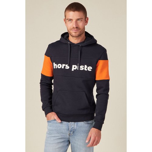 Sweat a capuche bleu marine Bonobo La Redoute
