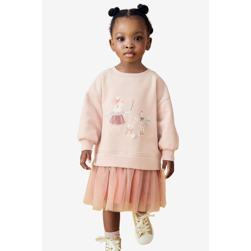 Robe pull en maille filet Next La Redoute