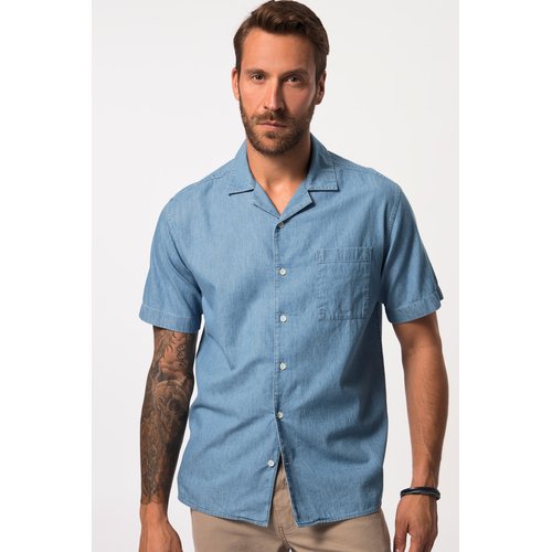 Chemise en maille piquee bleu clair Jp1880 La Redoute