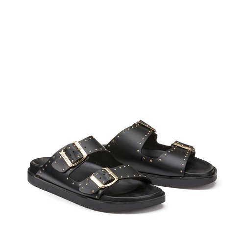 Studded mule slides store