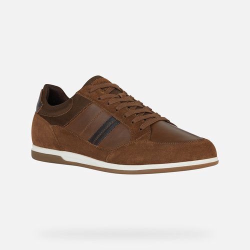 Baskets u renan marron clair Geox La Redoute
