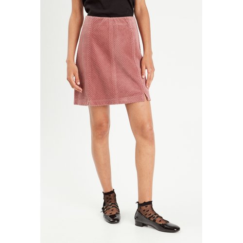 Jupe trapeze velours clearance