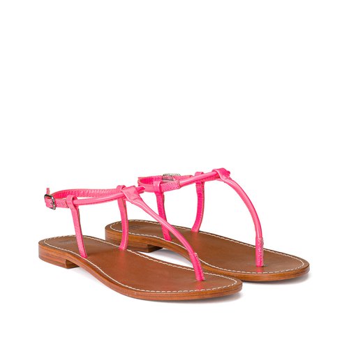 Pink toe post sandals hotsell