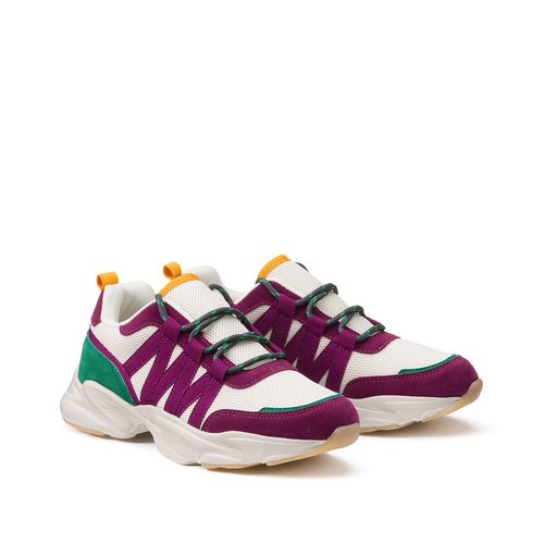 Chunky pink trainers hotsell