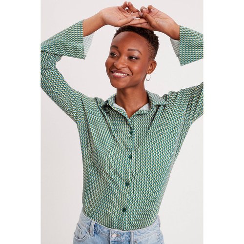 Chemise manches longues vert Cache Cache La Redoute
