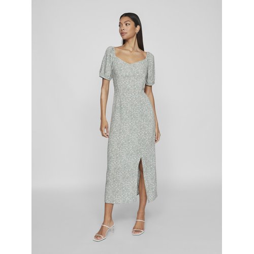 Robe mi longue a manches courtes Vila La Redoute