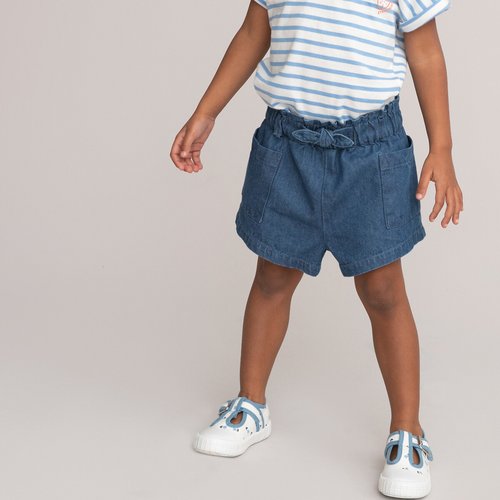 Paperbag shorts denim store