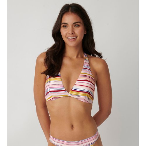 Shore candy basslet triangle bikini top yellow print Sloggi La Redoute