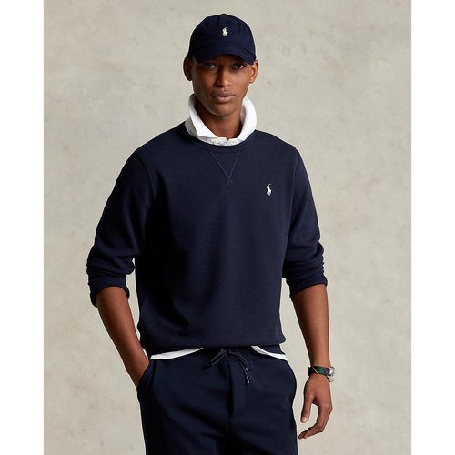Embroidered logo jumper in cotton mix with crew neck Polo Ralph Lauren La Redoute