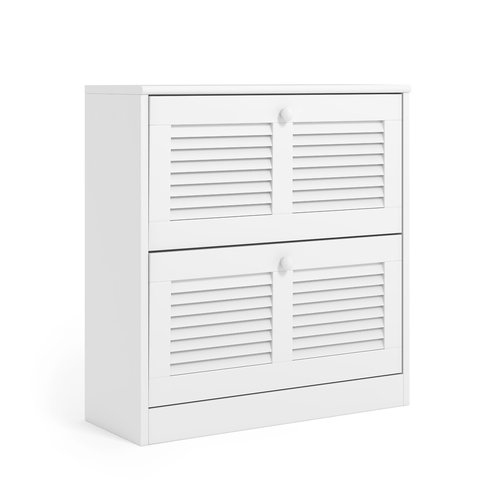Mayor shoe cabinet with 2 pull down doors So home La Redoute