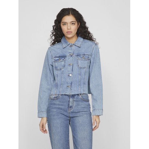 Veste en jean raccourci medium blue denim Vila La Redoute