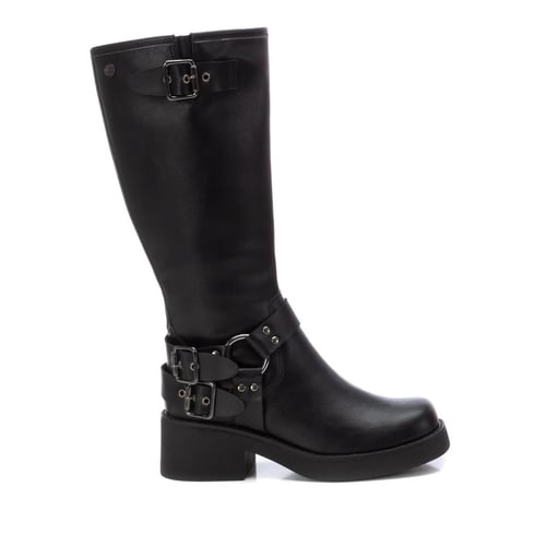 Bottes Moto Cuir Et Textile - Renforts Tibia/Talon/Cheville - Imperméable, Taille 39 à 46 - Pour Sport, Tourisme, Scooter