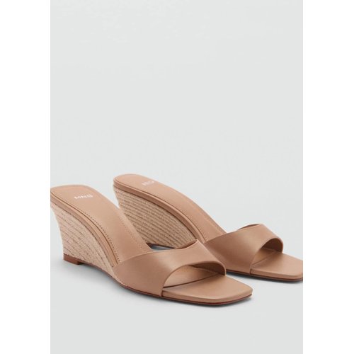 Sandales compensées mango discount