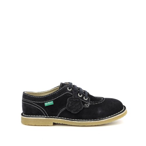Kick karma suede brogues navy blue Kickers La Redoute