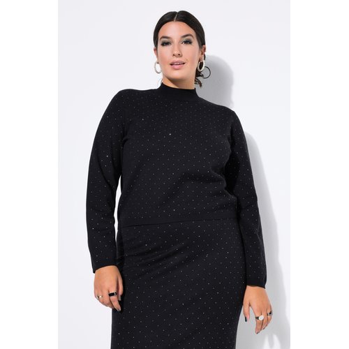 Pull coupe boxy shape noir Studio Untold | La Redoute