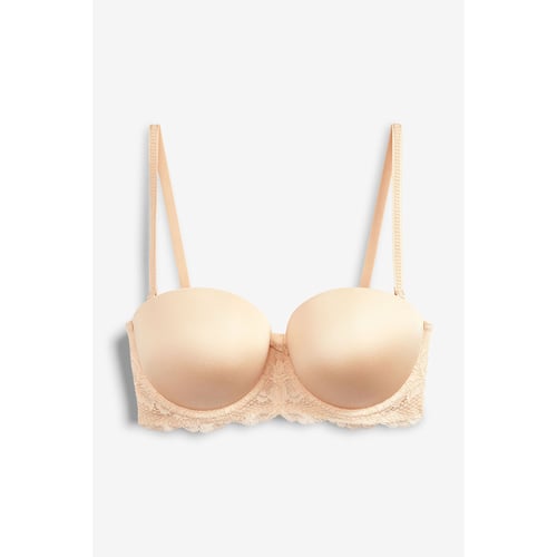 Soutien-gorge Push-up Millesia - Taille 90C, Couleur Nacré - Neuf Avec étiquettes