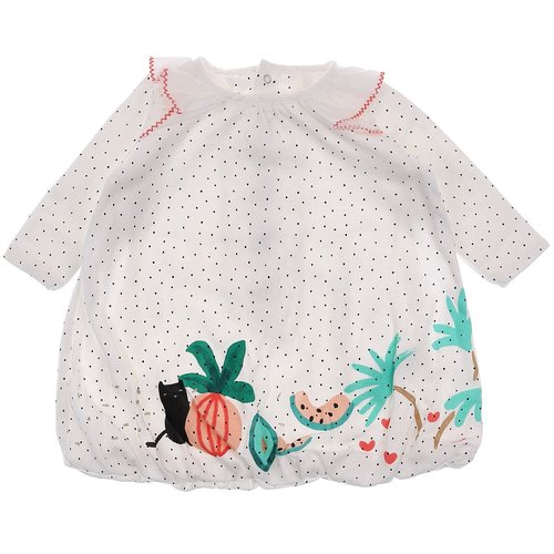 Robe tres bon etat blanc Catimini La Redoute