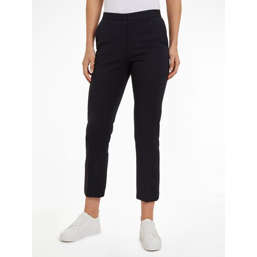 Cotton slim leg trousers hot sale