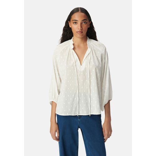 Blouse Femme En Viscose ICODE By IKKS Couleur écru - Neuf Avec étiquettes, Style Chemisier
