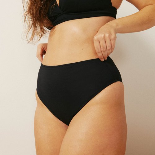 Culotte taille haute bas de maillot de bain suncurviz noir Undiz La Redoute