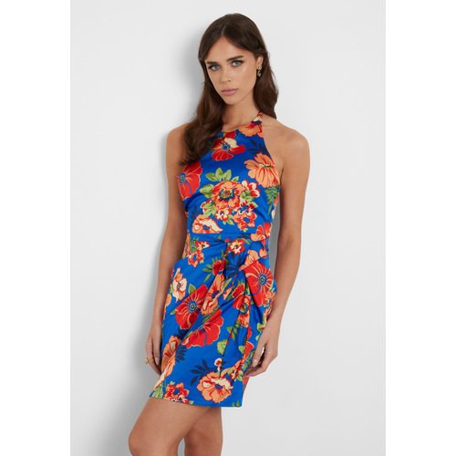 Guess mini robe imprime floral bleu floral Guess La Redoute