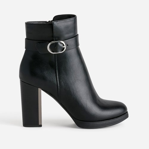 Boots a talon clarence noir Texto La Redoute