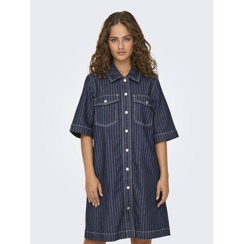 Robe onlbelle robe courte dark blue denim Only La Redoute