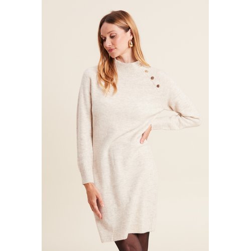 Robe pull droite col montant Breal La Redoute