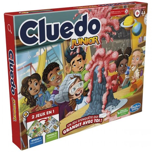 Cluedo junior 2 en 1 jeu de societe Hasbro La Redoute
