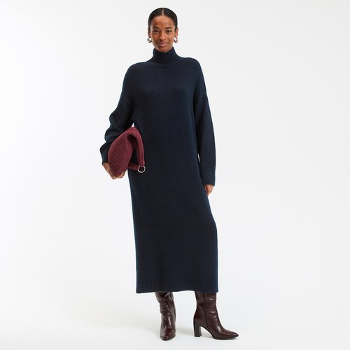 Maxi Jumper/Sweater Dress with Long Sleeves