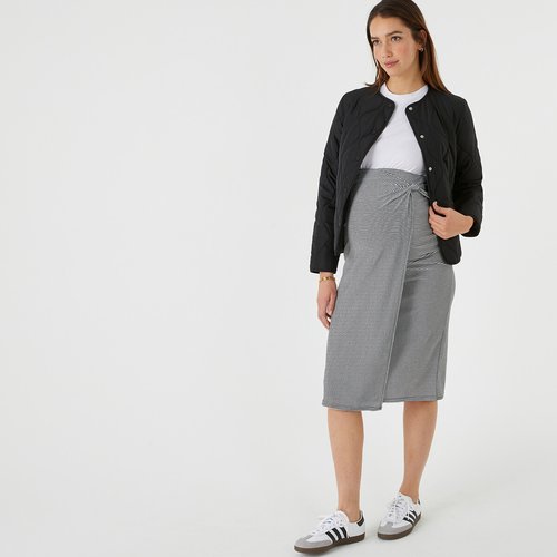 Jupe portefeuille a carreaux outlet