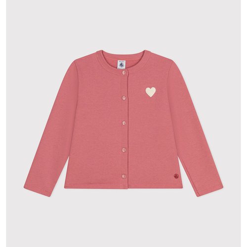 Cotton Fleece Cardigan