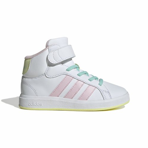 Sneakers grand court mid weiss rosa Adidas Sportswear La Redoute