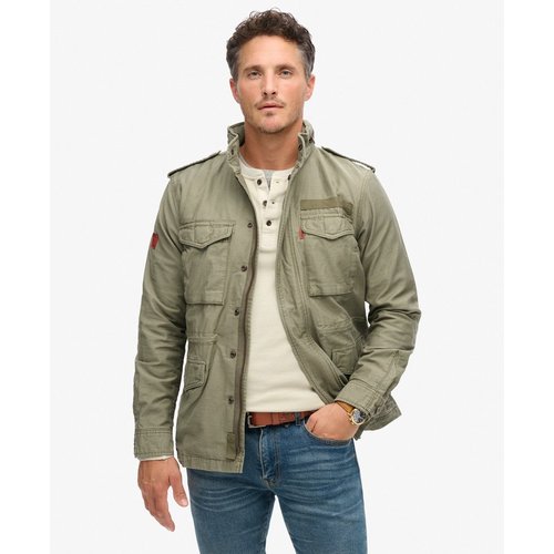Veste militaire vintage m65 vert olive poudre Superdry La Redoute
