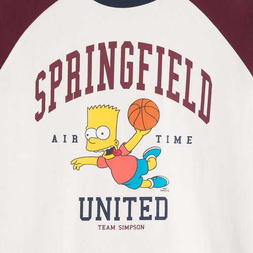 Pyjama simpsons bordeaux bleu marine blanc Simpsons La Redoute