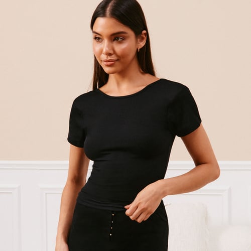 Tuniques NOLITA En Jersey Noir - Taille XL - Occasion Très Bon État - Soie