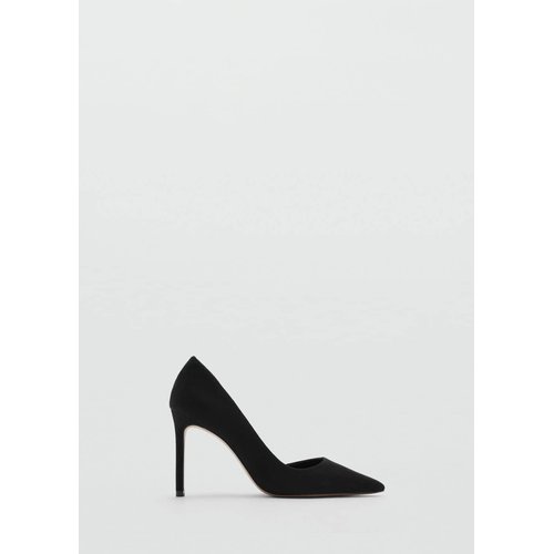 Chaussures talon asymetriques noir Mango La Redoute