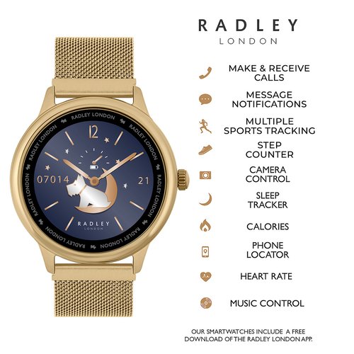 Radley mesh strap watch clearance